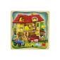 Goula - 53097 - Puzzle - Farm - 9 Rooms (Toy)