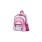 sigikid, girl, backpack with colorful print, 3 happyfriends, pink / red, 23911 (Luggage)