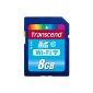 TRANSCEND 8GB WIFI SD Card (SDHC Class 10) (accessory)