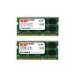 Komputerbay 8GB (2x4GB) DDR3 SODIMM (204 pin) 1333Mhz PC3-10600 (9-9-9-25) Laptop Notebook Memory for Apple Macbook Pro (Accessories)
