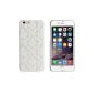 Culater® for iPhone 6 white Mandala Flower Bag Case Cover (Textiles)