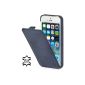 StilGut, UltraSlim, exclusive genuine leather pouch for iPhone 5 & iPhone 5s Apple, Old style ocean blue (Accessory)