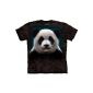The Mountain Panda Head (Textiles)