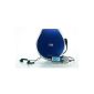 Iriver iMP-450 Portable MP3-CD Player Blue (Electronics)