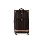 Aerolite, 4-wheel spinner wear resistant 600 denier polyester, Flight Bag Trolley Suitcase - 3 years warranty (21 