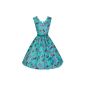 Lindy Bop 'Daria''s 1,950 Turquoise Butterfly Meadow been Swing Dress (Clothing)