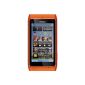 Nokia N8 Smartphone (8.9 cm (3.5 inch) display, touch screen, WiFi, 12MP camera) orange (Electronics)