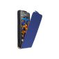 mumbi Flip Case Huawei Ascend G525 Dual bag blue (accessory)