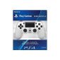 PlayStation 4 - DualShock 4 wireless controller, white (video game)
