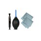 4in1 Cleaning Kit - Cleaning Kit for professional digital SLR cameras (Canon, Nikon, Pentax, Sony, Samsung etc.) - Includes: Cleaner pen (LensPen) - Bellows - 2x microfiber cleaning cloth (Electronics)