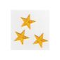 Patch fusible 3 Small Stars Colour Yellow (Kitchen)