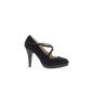 Black shoes with 10cm heel and 1.5 cm platform (Clothing)