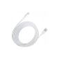 5 meter cable White extra long USB Lightning Compatible charger and sync cable for Apple iPhone 5, iPad 4, iPad mini, iPod nano and iPod 7 (Electronics)
