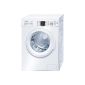 Bosch WAQ28442 washing machine FL / A +++ / 139 kWh / year / 1400 rpm / 7 kg / 9240 L / year / 3D Aqua Saving System / white (Misc.)