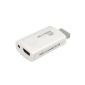 Wii to HDMI 720P iLite / 1080P HD Output Upscaling with 3.5mm Headphone Jack Converter - Supports All Wii Display Modes, HDMI upscaling to 720p or 1080p Output, With 2M Male to Male HDMI Cable Supports 3D Video Function (Electronics)