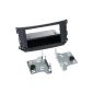 Radioblende Smart Fortwo Facelift from 09/2010 2-DIN with storage compartment (electronics)