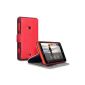 Case / Cover Ultra-slim Leather With Stand Function for The Nokia Lumia 625 - Red (Accessory)