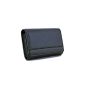 Leather case for cameras Canon IXUS 265 HS 155 150 145 132 125, A3500, XS1 XS3 SZ3 Panasonic, Sony WX200 WX300 W800, Samsung ST150F & other Sony Olympus Pentax Fuji and other compact digital cameras.  (Electronic devices)