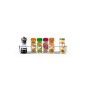 VonShef 1 shelf Spice Racks-row spice / herb shelf 41cm X 6cm X 6.2cm Chrome (household goods)