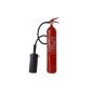5kg CO2 carbon dioxide fire extinguisher, DIN, EN 3, incl. Wall bracket + ANDRIS® Maintenance Record with annual brand