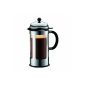 Bodum Chambord Coffee Maker 11053-16 Piston Stainless Brillant- 8 Cups L -1 (Kitchen)