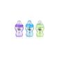 Pack Tommee Tippee baby bottles Worlds Colors Multi 3x260 ml, style choice (Baby Care)