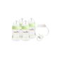 Babymoov Pack Starter Kit Bioteet 4 x 230 ml + Handle + Soother Almond Green (Baby Care)