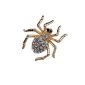 Yazilind jewelry plated Crystal Clear Full spider brooches and pins for wedding (jewelry)