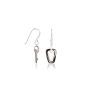 Ceramic Prestige - Drop Earring - 925 Silver - Cubic Zirconia - E575BA (Jewelry)