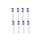8 pcs (2x4) E-Cron® brush.  Oral B Pulsonic (SR32-4) replacement.  Fully compatible with the following models of electric toothbrushes Oral-B: Pulsonic Slim, Pulsonic and Pulsonic Smart Series.