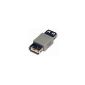 USB 2.0 Adapter A-Female A female Black to allow the interconnection of most USB ... (Electronics)