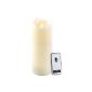 Britesta real wax candle with portable LED Flame & Remote Control, XL