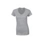 Gildan Women's Short Sleeve T-Shirt V-Neck (Textiles)
