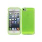 PrimaCase - Apple iPhone 5 / 5s TPU Silicone Semi-Transparent - Green (Electronics)