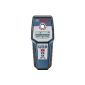 Bosch Professional multidetector GMS 120, 120 mm scanning depth, carrying strap, protective pouch, 1 x 9 V 6LR61 (Block) Battery (tool)