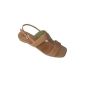 Tamaris, 1-1-28146-30, ladies sandal, sand, leather (textiles)