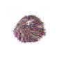 VENI MASEE 1 pair bling colorful cheerleading pompoms, price / 2 pieces, 0.06 kg / piece, two holes handle (Misc.)