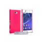 YouSave Accessories HA02-SE-Z654 Hybrid Case for Sony Xperia M2 Rose (Accessory)