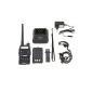 Baofeng UV-5R Walkie-Talkie FM radio VHF / UHF dual band Black (Accessory)