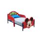 Delta BB86681MM Mickey 3D Red Metal Kids bed 145.16 x 76.83 x 66.68 cm (Baby Care)