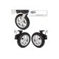 TFK tires Set incl front fork for Buggster -. BLACK (BLACK) - 2011 (Baby Product)