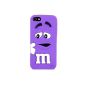 MEILISHO® Owl Iphone 4 / 4S Silicone Case Protection Cover Case (Purple) (Clothing)