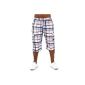 Man Short Shorts Enjoy belt 3/4 cargo capris Capri stretch comfort (Clothing)