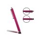 *** EXCLUSIVE *** PEN Capacitive Screen Tablet TOUCH & samsung stylus SMARTPHONE Samsung, Iphone, Nokia, Ipad stylus, Galaxy Tab, Acer, Motorola, Samsung stylus, Asus, LG, Sosh, Alcatel, HTC, Wiko, Blackberry, stylus Tablet and phone color pattern ROSE *** pen with advanced GENUINE QUALITY *** (Electronics)