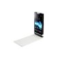 Muvit - Case / Cover valve opening OFFICIAL Sony Xperia S - White - SESLI0016 (Accessory)