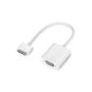 BestOfferBuy - VGA adapter Connector for iPad 2 Apple devices iPhone 4 AV Cable (Electronics)