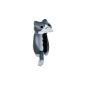 3D Twin Cat cat gray dust plugs cap Handyschmuck accessory Anti Dust Plug for Cell Phone and Smartphone like iPhone 3, 4, 4S, 5, 5 S // Samsung Galaxy S2, S3, S4, S3 Mini, Mini S4, S5 (Misc.)