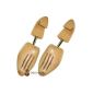TelMo® thrust shoe trees made of high quality wood, 40-48, push tensioner (Textiles)