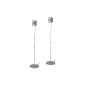 Hama Pair of Metal Stands for Speakers Rear 00049597 Silver (Electronics)