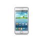 Samsung Galaxy S II Plus I9105P Dual Core Smartphone (10.9 cm (4.3 inch) Super AMOLED screen, 8 megapixel camera, full HD, WiFi, NFC, Android 4.1) chic white (Electronics)